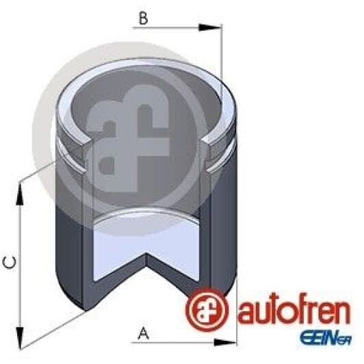 d025792 Autofren Seinsa Поршень тормозного суппорта