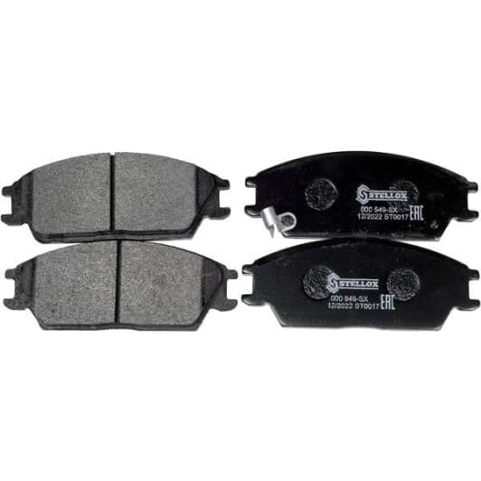000549SX Stellox Тормозные колодки