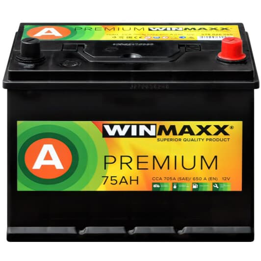 Аккумулятор Winmaxx 6 CT-75-R Asia A-75-MP