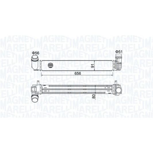 351319204730 Magneti Marelli Интеркулер