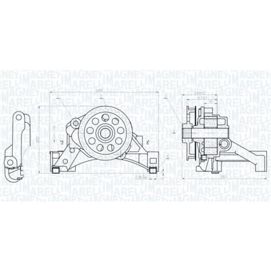 351516000010 Magneti Marelli Оливний насос