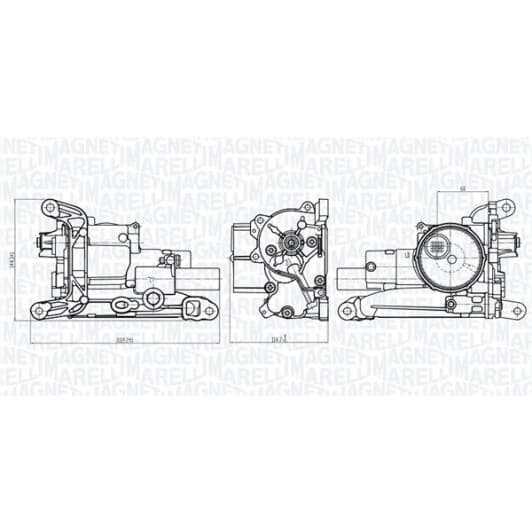 351516000047 Magneti Marelli Масляный насос