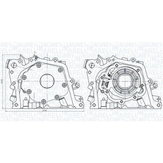 351516000075 Magneti Marelli Оливний насос