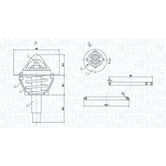 352317005120 Magneti Marelli Термостат