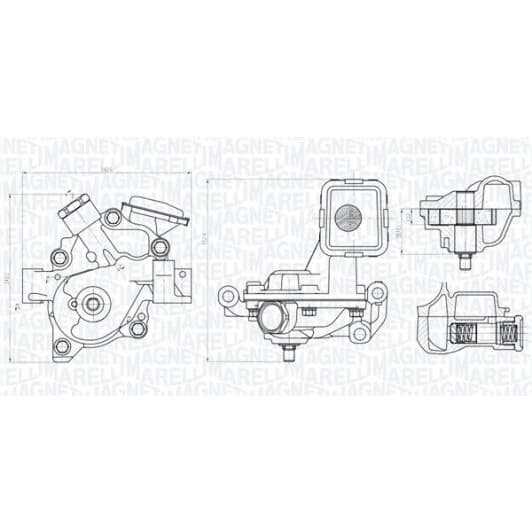 351516000146 Magneti Marelli Масляный насос