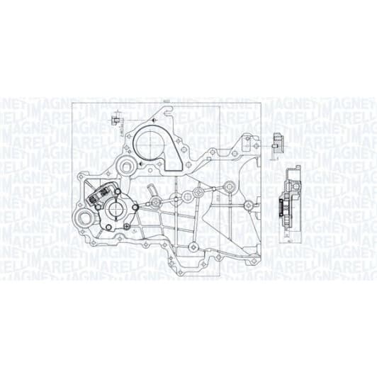 351516000155 Magneti Marelli Оливний насос
