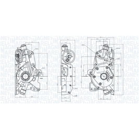 351516000134 Magneti Marelli Оливний насос