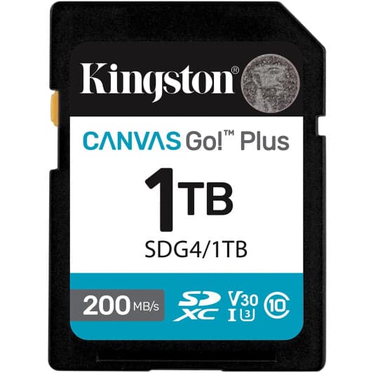 Карта памяти Kingston Canvas Go! Plus SD 1 ТБ