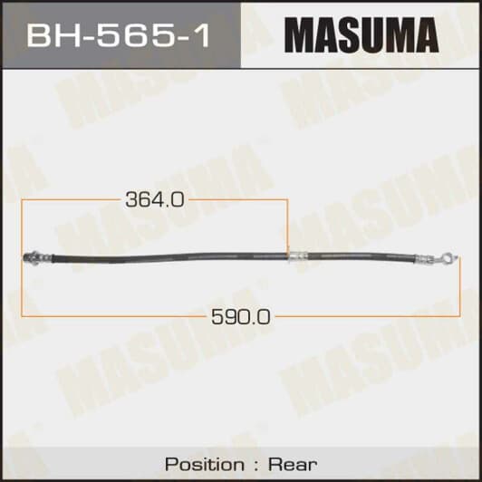 BH5651 MASUMA Тормозной шланг