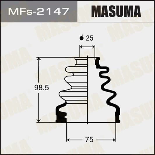 MFS2147 MASUMA Пыльник ШРУСа