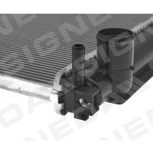 ra606610q Signeda Радіатор охолодження двигуна