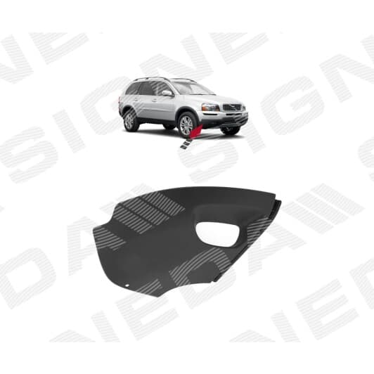 pvv04013par Signeda Облицовка бампера для Volvo XC90