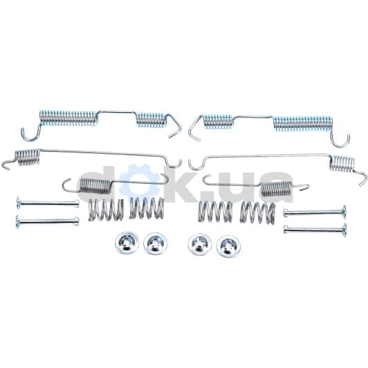 1 987 475 089 Bosch Монтажный комплект барабанных тормозных колодок