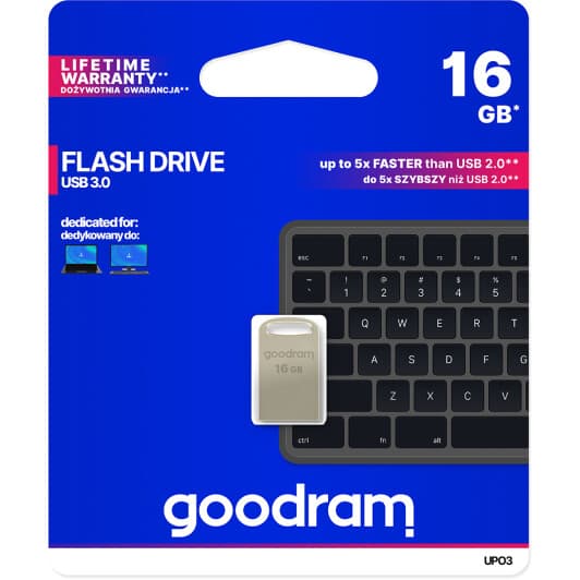 Флешка Goodram UPO3 16 ГБ (UPO3-0160S0R11)