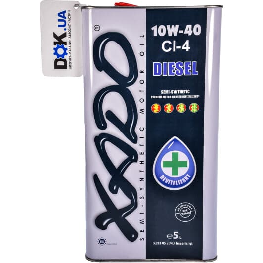 Xado Atomic Oil CI-4 Diesel 10W-40 (5 л) моторное масло