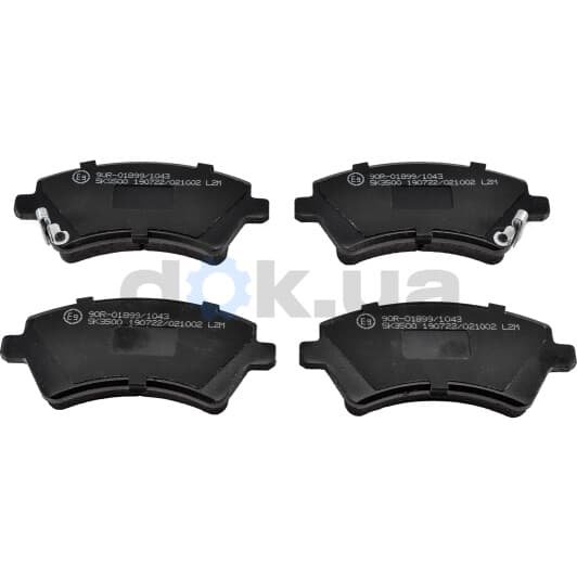 05P1002 LPR Тормозные колодки для Toyota Corolla