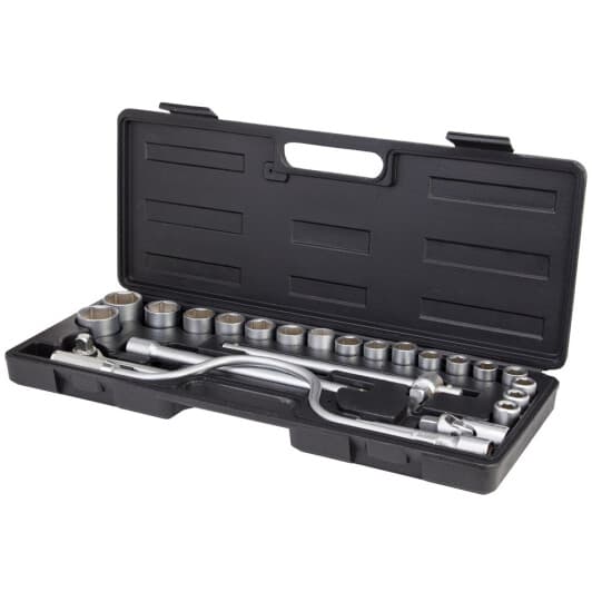 Набір торцевих головок та компонентів Grad 6003075 1/2" (24 пр.)