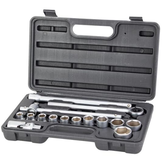 Набор торцевых головок и комплектующих Grad 6003125 1/2" (16 пр.)