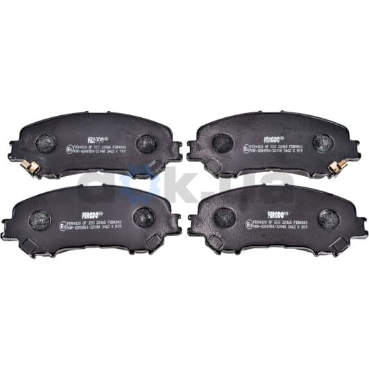 FDB4843 Ferodo Тормозные колодки