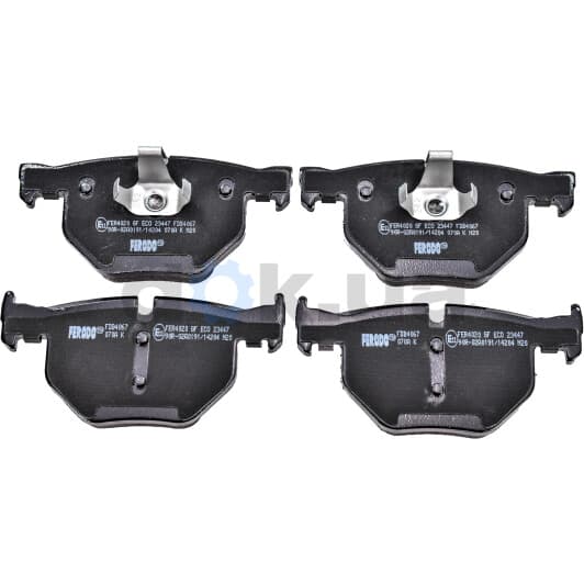 FDB4067 Ferodo Тормозные колодки