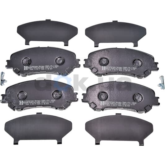 220651751 Zimmermann Гальмівні колодки