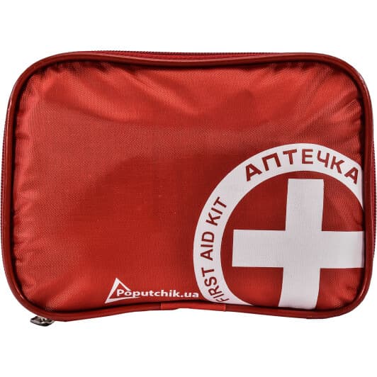 Аптечка автомобільна Poputchik АМА-1 у м'якому чохлі 02-026-M