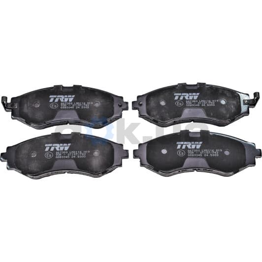 GDB3345 TRW Гальмівні колодки