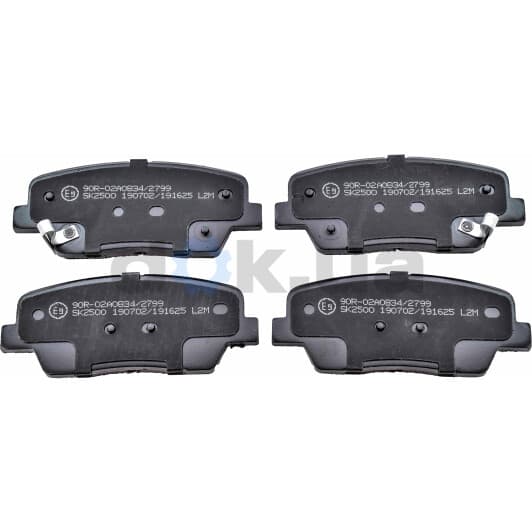 05P1625 LPR Тормозные колодки