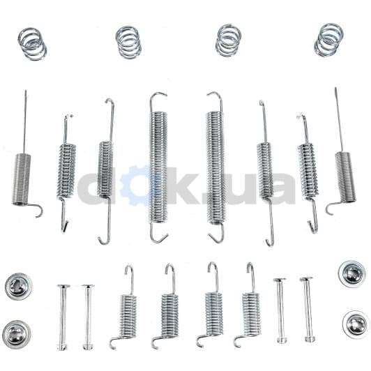 310058 ERT Монтажный комплект барабанных тормозных колодок