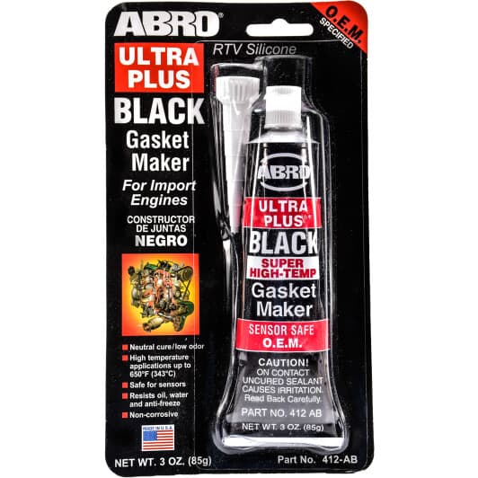 ABRO Ultra Plus 999 черный формирователь прокладок