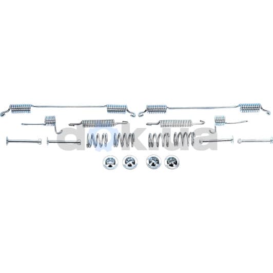 1 987 475 155 Bosch Монтажный комплект барабанных тормозных колодок