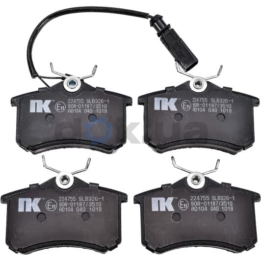 224755 NK Тормозные колодки