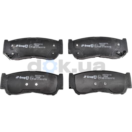 3563700710 JP Group Тормозные колодки