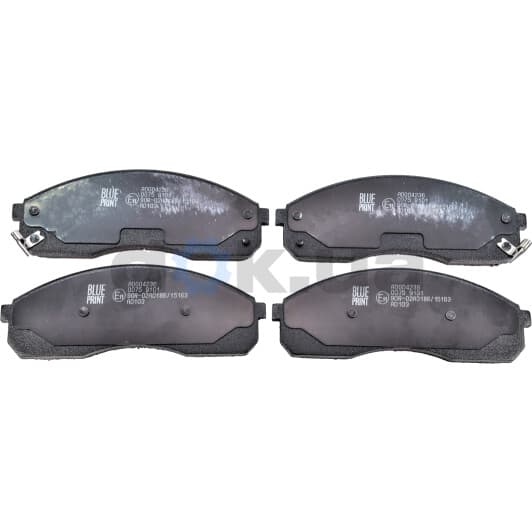 ADG04236 Blue Print Гальмівні колодки