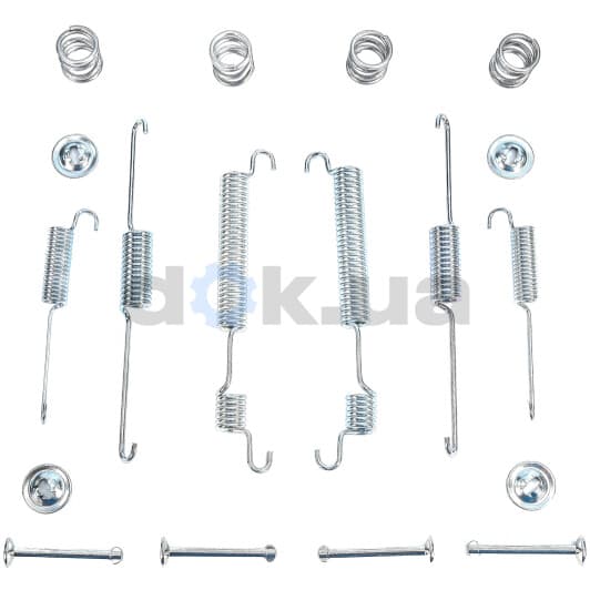 1 987 475 298 Bosch Монтажний комплект барабанних гальмівних колодок для Hyundai Atos