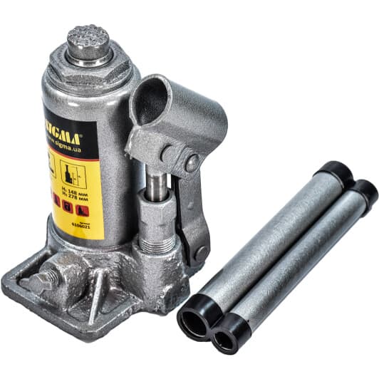 Домкрат Sigma бутылочный гидравлический 2 т 6106021