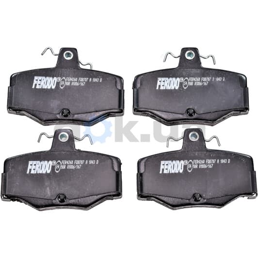 FDB707 Ferodo Гальмівні колодки