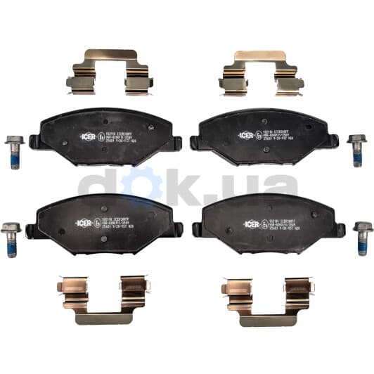 182110 Icer Тормозные колодки