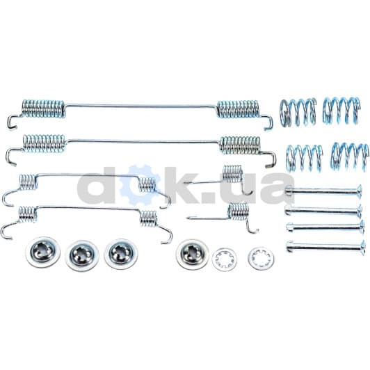 D3934A Autofren Seinsa Монтажный комплект барабанных тормозных колодок