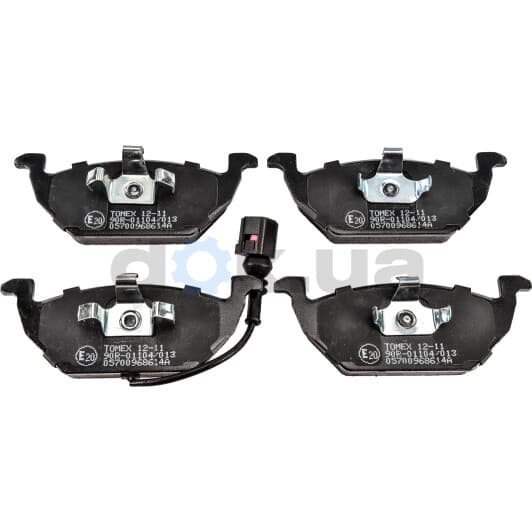 1211 Tomex Тормозные колодки