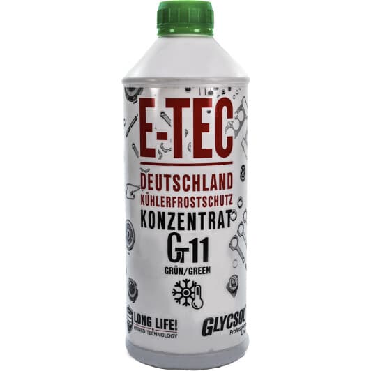 E-tec Glycsol G11 зелений концентрат антифризу