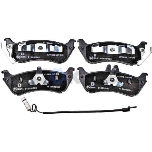 LP1692 Delphi Тормозные колодки для Mercedes M-Class