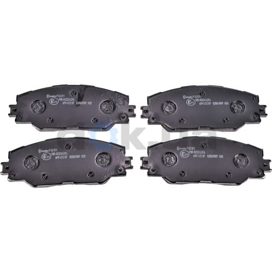 P 83 071 Brembo Гальмівні колодки