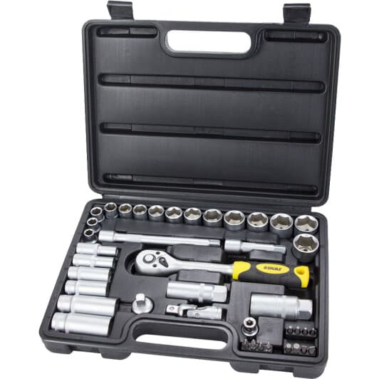 Набор бит и торцевых головок с трещоткой Sigma 6003601 36 шт.