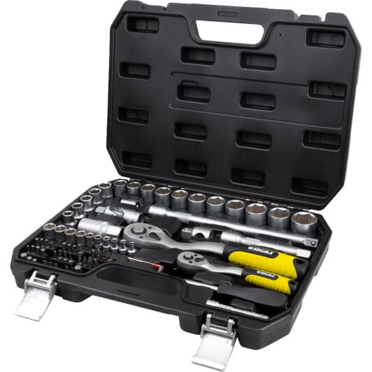 Набір бит та торцевих головок з тріскачкою Sigma 6003741 56 шт.