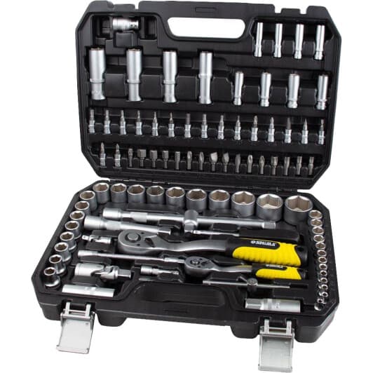 Набір бит та торцевих головок з тріскачкою Sigma 6003761 78 шт.