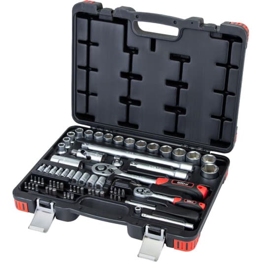 Набір бит та торцевих головок з тріскачкою Ultra 6003112 56 шт.