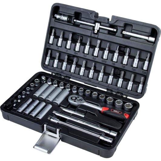 Набор торцевых головок и комплектующих Ultra 6003172 1/4" (56 пр.)