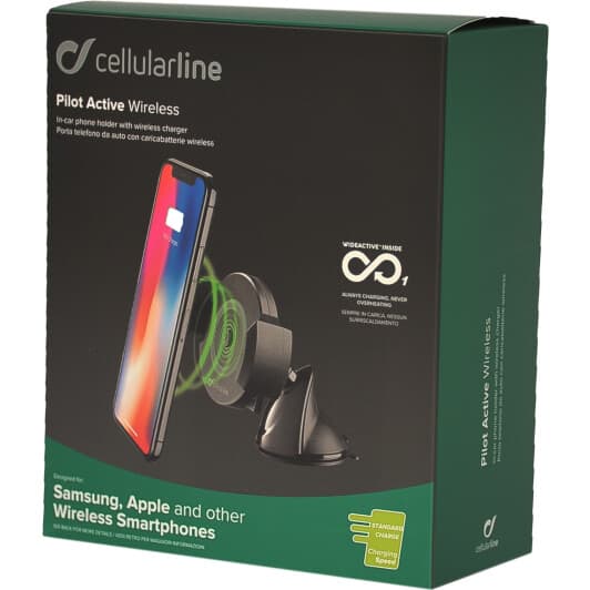 Держатель для телефона CellularLine PILOTACTWIRELESSK