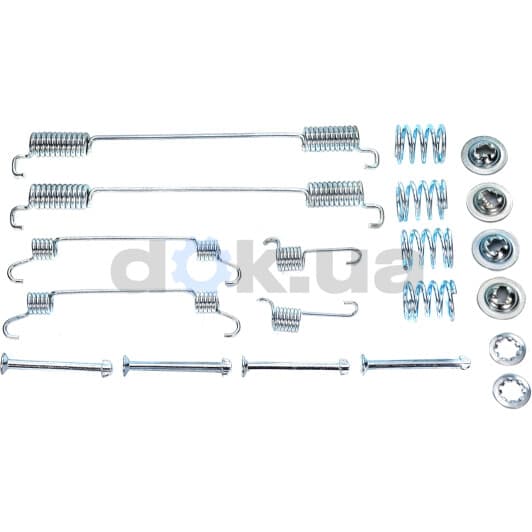 310050 ERT Монтажный комплект барабанных тормозных колодок